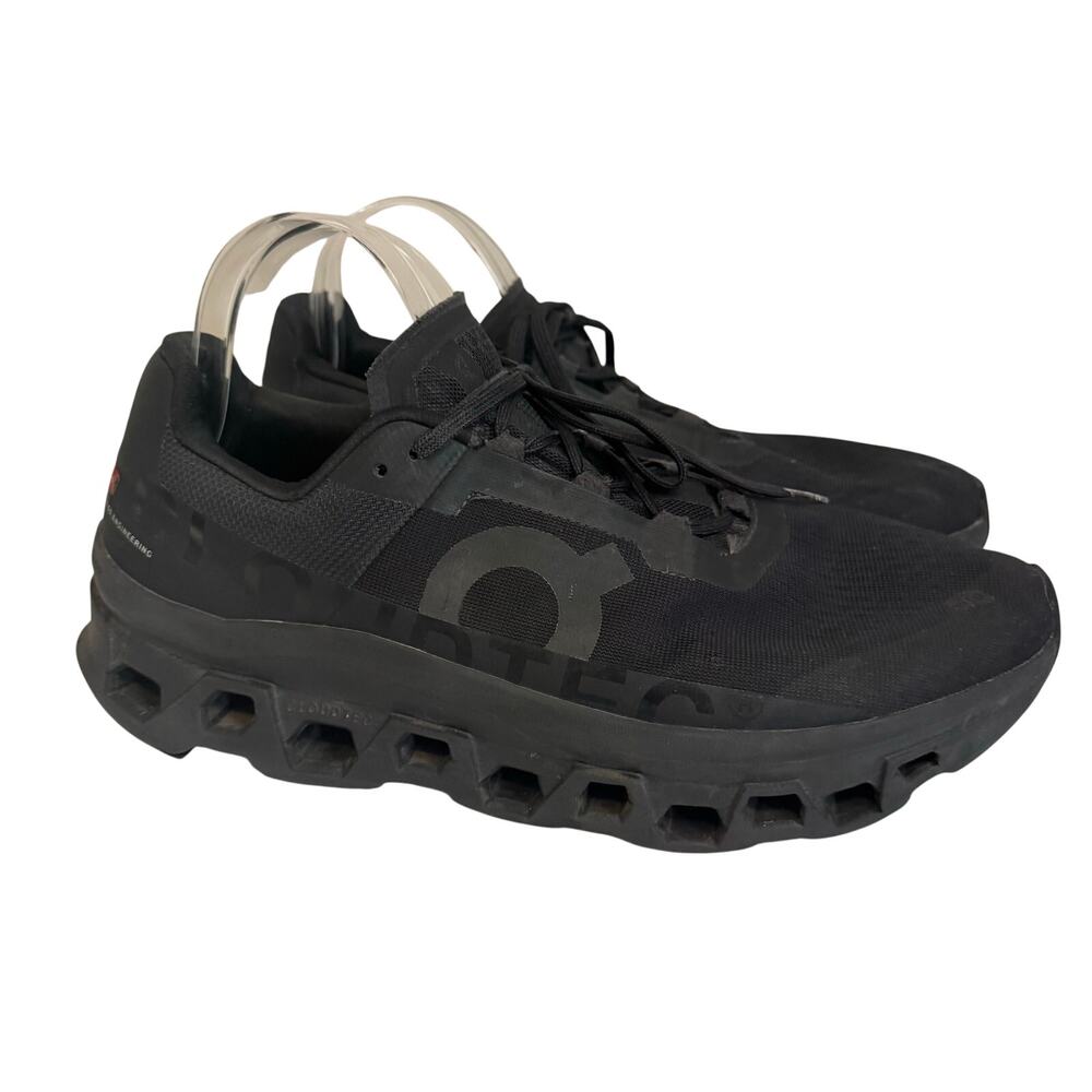 OnCloud Men Cloudmonster 61.99025 Speedboard Running Shoes 12 Black Athletic Gym